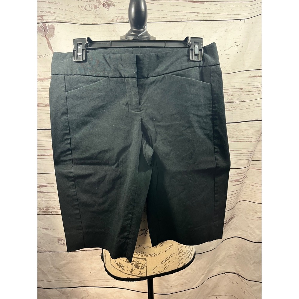 The Limited Exact Stretch Black Bermuda Shorts Womens Size‎ 2 Career Casual